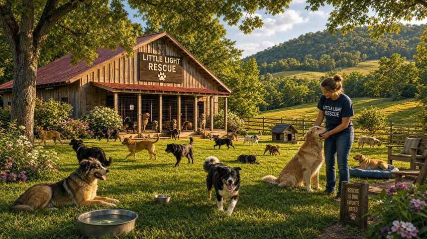 Little Light House dog sanctuary